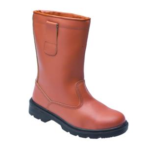 2413 Brown S1P Lined Rigger Boot