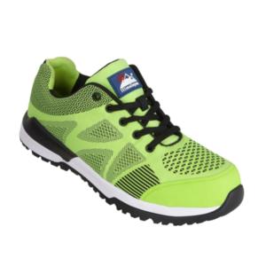 4311 Lime Metal Free Bounce S1P Trainer