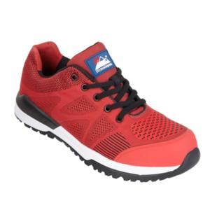4313 Red Bounce Metal Free Trainer