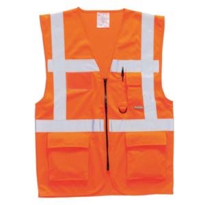 S476 Orange High-Visibility Executive Vest