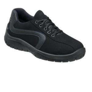 SK 70 ESD Black Microfibre Trainer style shoe